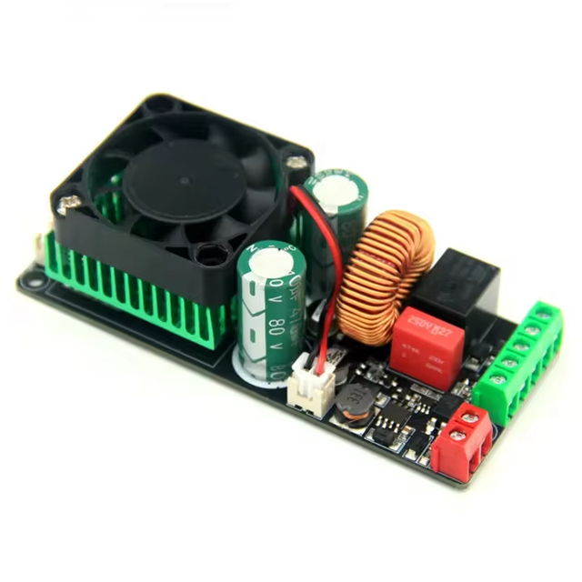 High power 500W Class D HIFI digital power amplifier board/finished/mono/Super LM3886/IRS2092S