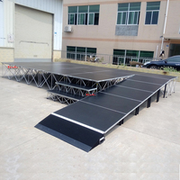 Systèmes de scène les plus vendus, podiums de concert / podiums portables pour les chorales, scène