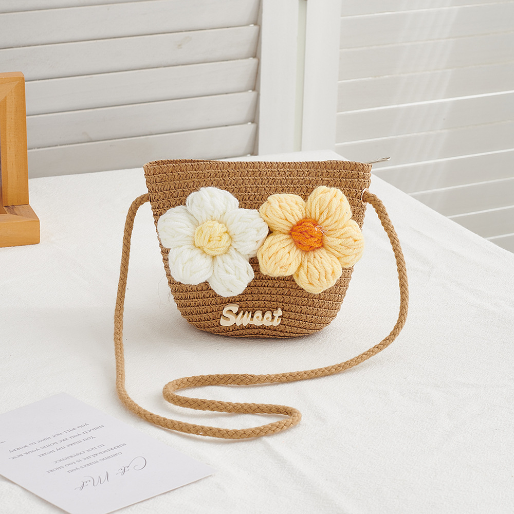 Sweet white yellow-khaki