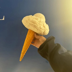 2026 Cono de helado gigante con forma de hongo, decoración colgante, modelo de exhibición para tienda de postres, cono de helado, gelato, regalos y artesanías - Product Image 6