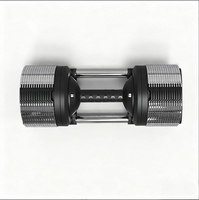 Haltères réglables en acier pur 40 kg, enquêtes de 2 kg, réglage rapide, musculation, entraînement de force, salle de sport à domicile, salle de sport commerciale, studio