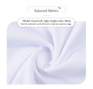 Camisetas promocionales al por mayor personalizar en blanco a granel Modal adultos hombres publicidad regalos poliéster blanco camiseta para hombres - Product Image 6