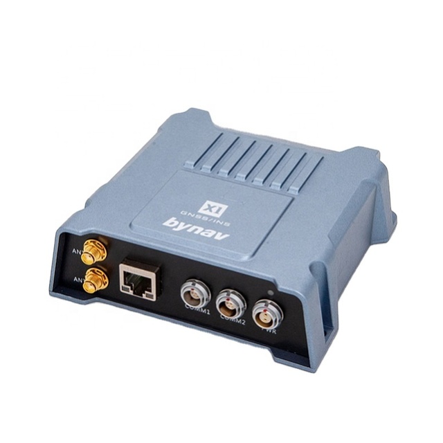 Bynav X1-5 Dual Antenna Tactical IMU Aided GNSS INS RTK Receiver for Laser Scanner Lidar radar