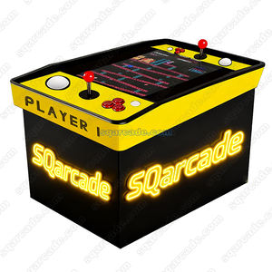 Machine <span class=keywords><strong>de</strong></span> <span class=keywords><strong>table</strong></span> d'arcade <span class=keywords><strong>de</strong></span> cocktail pliante à 2 joueurs 60-en-1 jeu interactif vidéo <span class=keywords><strong>de</strong></span> combat d'intérieur rétro - Product Image 3