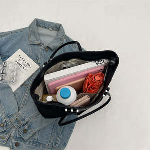 Bolso de Mano de Gran Capacidad para Mujer, Diseño de Lujo, Impermeable, Moderno, Bolso Tote de un Solo Hombro - Product Image 3