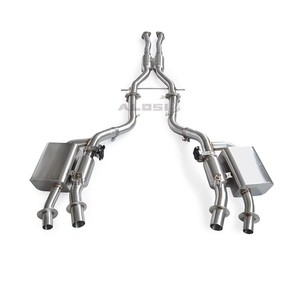 Tubos de escape CatBack de alto rendimiento para escape de silenciadores con válvulas Kia Poison <span class=keywords><strong>Sting</strong></span> 3,3 T - Product Image 4