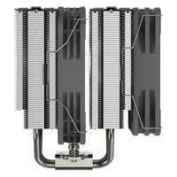 Coolleo Etian B60T ECO Classic Edition Ventilateur CPU 6 Caloducs Couvercle supérieur en métal 260W Capacité de refroidissement PWM 4pin CPU refroidisseur d'air