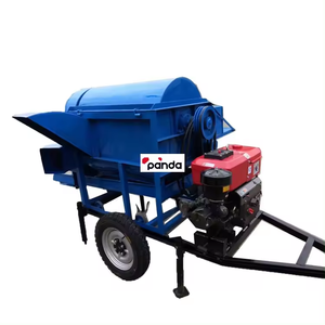 Vendita calda 800Kg/ora trebbiatrice di riso frumento trebbiante/trebbiatrice di fagioli Diesel - Product Image 4