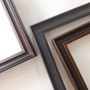 93548 Series Solid Wood Picture <b>Frames</b> Rectangular Pine Molded <b>Frame</b> Strips Modern Minimalist Chinese Style <b>Wall</b> Decor Indoor - Product Image 1