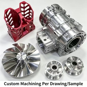 Service d'usinage CNC personnalisé haute performance pour adaptateur sandwich de filtre à huile automobile et plaque sandwich de refroidisseur de filtre à huile de course - Product Image 2