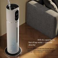 Humidificateur ultrasonique silencieux pour la maison, grand humidificateur à brume aromatique pour chambre à coucher, bébé, femmes enceintes