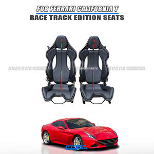 Siège de course en cuir en fibre de carbone sur mesure, produit le plus vendu, adapté à la Ferrari California T - Product Image 2