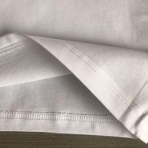 Odm 260 Gsm Heavy Weight 100% Camiseta de algodón para hombres Diseño personalizado Camiseta de cuello redondo en blanco de punto con patrón de impresión - Product Image 5