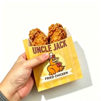 Emballage alimentaire de qualité supérieure, sac en papier pour restaurant, pour poulet frit, hamburgers, en-cas, emballage alimentaire en papier