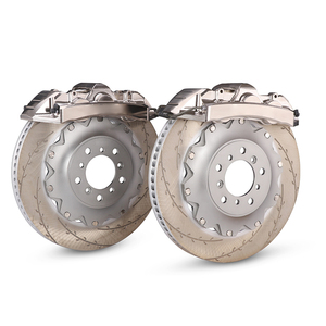 Étriers <span class=keywords><strong>de</strong></span> <span class=keywords><strong>frein</strong></span> 380MM perforés/ty3/Disc EMB4 EMB6 pour jantes avant et arrière 18 19 pouces Audi S6 A4 A3 A4L A6 A6L A5 S5 B8 B9 RS4 - Product Image 2