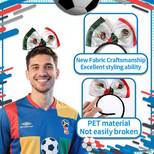 <span class=keywords><strong>2026</strong></span> चीन-कैनादा-मेक्सिको प्रशंसकों के कपड़े हेयर बैंड का हेयर बैंड सेमी-मैनुअल सेमी-मैनुअल अर्ध-यांत्रिक तकनीक के साथ चीयरलीडर्स के लिए - Product Image 4