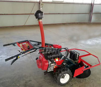 Faucheuse à disques autotractée thermique pour la coupe de l'herbe des pâturages agricoles et la récolte de fourrage