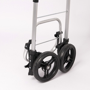 Nouveau nouveau chariot à provisions en aluminium chariot à provisions pliant avec roue pliante - Product Image 4