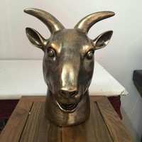 12 Cabezas de Animales del Zodíaco del Palacio de Verano Antiguo: Rata, Buey, Tigre, Conejo, Dragón, Serpiente, Caballo, Cabra, Mono, Gallo, Perro, Cerdo, Resina Sintética