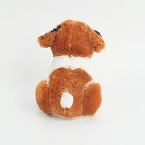 ของเล่นสุนัขเซนต์เบอร์นาร์ดเหมือนจริงของเล่นตุ๊กตาสัตว์ผ้านุ่มยัดนุ่นพร้อมไส้คอตตอน PP ของขวัญวันเกิด - Product Image 4