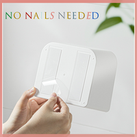 Vente en gros Boîte de rangement murale étanche à la poussière et à rabat Conteneur de coton en plastique Conteneur de coton portable