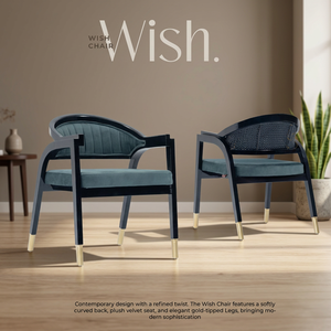 Modern <b>Dining</b> Chair Upholstered Side Chair Curved Back <b>Armchair</b> Velvet Seat Metal Legs <b>Dining</b> Room Furniture Home Furniture - Product Image 3
