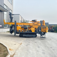 Fabrieksdirecte verkoop 2000m rupsband kleine waterputboorinstallatie diesel hydraulische waterputboormachines