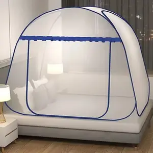 אוהל כילה נגד יתושים בגודל גדול עם תחתית