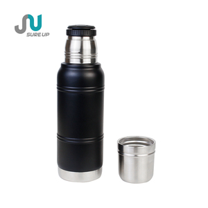 Bouteille isotherme en acier inoxydable 1000ml 1250ml, grande capacité, anti-fuite, écologique, design classique, SURE - Product Image 1