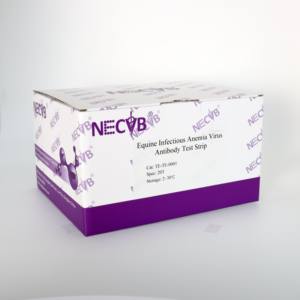 Kit de <span class=keywords><strong>test</strong></span> rapide d'anticorps contre l'anémie infectieuse équine (EIA) | Bande immunochromatographique en or colloïdal pour les tests de sang de cheval/sérums - Product Image 2