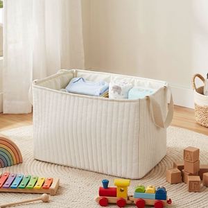 Cesta de Almacenamiento Plegable de Lona con Asa para Hombro, Caja Impermeable Multicolor para Ropa, Juguetes, Organizador para el Hogar y Dormitorio, Marca OEM y ODM - Product Image 2