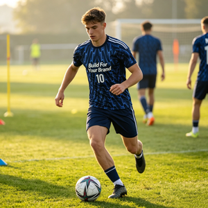 Completo <span class=keywords><strong>Set</strong></span> <span class=keywords><strong>Calcio</strong></span> Personalizzato da Uomo: Maglia Traspirante, Pantaloncini e Divisa da <span class=keywords><strong>Calcio</strong></span> per Squadre - Ideale per l'Ingrosso - Product Image 3