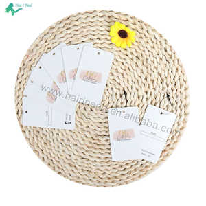 फैंसी कस्टम हैंग टैग विग बंडल स्विंग चीन कपड़ों के कपड़ों के बालों के विस्तार के लिए हैंग टैग - Product Image 5