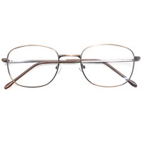 Lunettes Vogue Montures de lunettes classiques en métal Montures optiques carrées Lunettes de vue