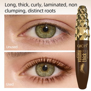 Mascara Professionale Marrone 30g, Volumizzante e Allungante, Senza Residui, Certificato MSDS CPNP - Product Image 2