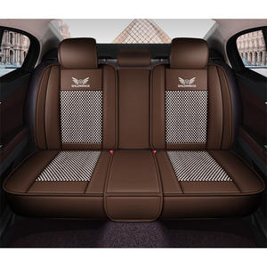 Fournisseur en gros en Chine, housses de siège universelles en <span class=keywords><strong>cuir</strong></span> OEM pour véhicules, accessoires Mercedes Benz, Toyota Prado 120 - Product Image 2
