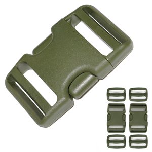 Hebilla de Liberación lateral de plástico personalizada KY con opciones de tamaño de <span class=keywords><strong>10mm</strong></span>, 15mm, 20mm y 25mm para correas de mochila - Product Image 2