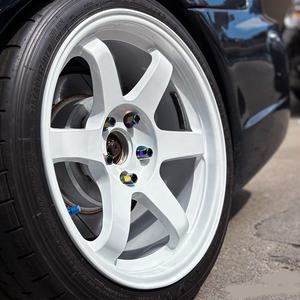 Cerchi Forgiati Leggeri ad Alta Capacità di Carico 4x100 4x114.3 5x100 5x108 5x112 5x14.3 5x120 5x130 TE37 Z33 34 350Z Silvia S13 14 - Product Image 5