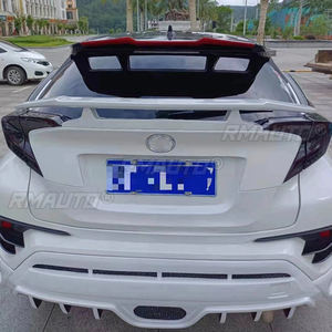 Alerón Trasero para Maletero, Kit de Carrocería para Toyota CHR 2018 2019 2020 2021, Fibra de Carbono FRP, Negro Brillante, Accesorios de Tuning - Product Image 4