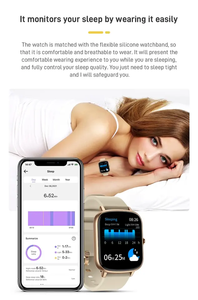 Reloj Inteligente P55, Novedades 2025, Pantalla Cuadrada de 1.7 Pulgadas, Táctil Completa, Chip Rtl8762c, Reloj Inteligente para Hombre y Mujer - Product Image 4
