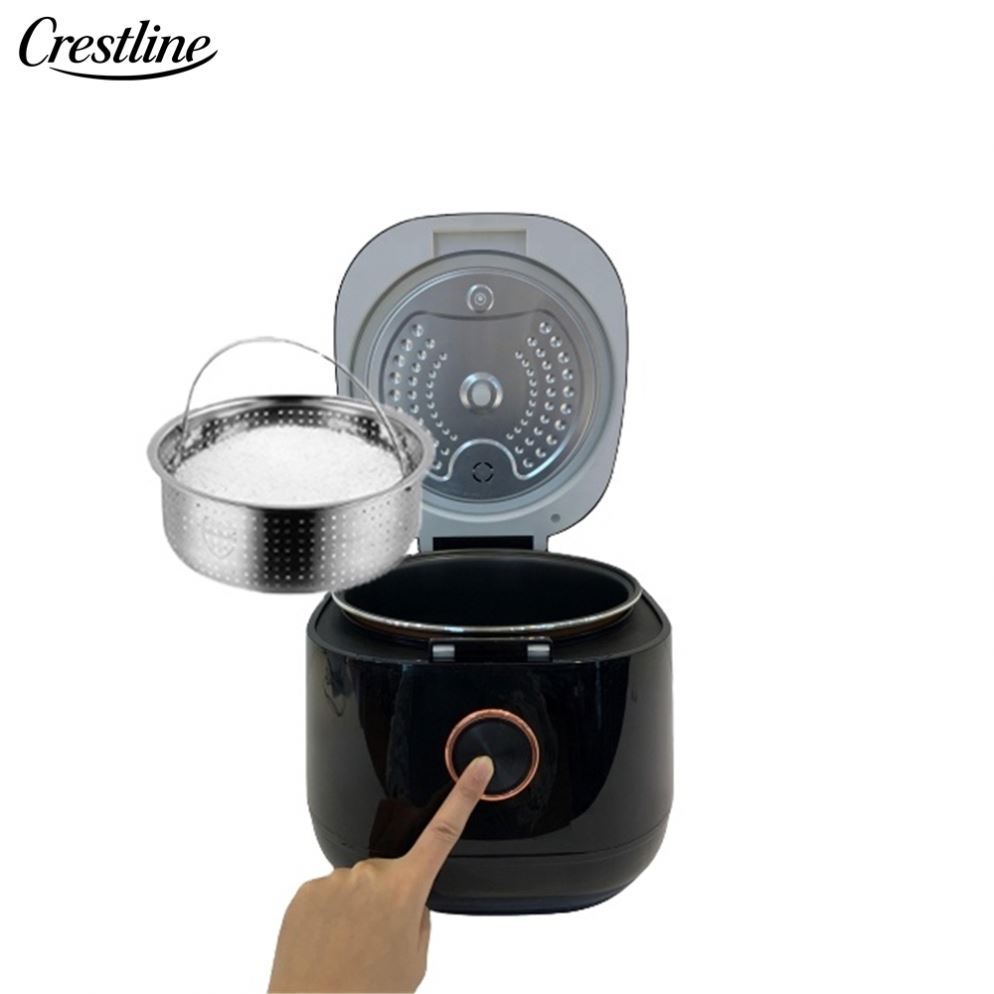 5L Smart Digital Electric Rice Cooker Multifunctional and Low Sugar with Measuring Cup and Paddle for Household Use