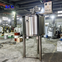 Cuve de mélange en acier inoxydable, Cuve de séchage haute performance, Cuve de dissolution et de réaction pour produits chimiques et boissons