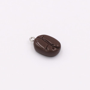 เครื่องทำกาแฟ3D เรซินอาหารจำลองเสน่ห์เสน่ห์กาแฟขนาดเล็กสำหรับคาเฟ่สำหรับทำเครื่องประดับ - Product Image 5