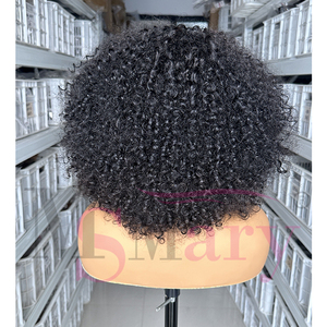 Perruque artisanale pleine densité, rebondissante, en <span class=keywords><strong>cheveux</strong></span> humains vierges vietnamiens bruts doublement étirés, avec <span class=keywords><strong>frange</strong></span>, par le fournisseur SDD - Product Image 4