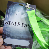 Cordon personnalisé Keepfly avec porte-badge et étui pour carte d'identité, impression par sublimation, conception de logo
