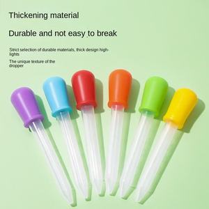 Đầy Màu sắc Nhự<span class=keywords><strong>a</strong></span> dropper rơm đồ chơi cho thể thao trong nhà giáo dục sớm & mẫu giáo giáo dục thể chất khoa học thí nghiệm đồ chơi - Product Image 3