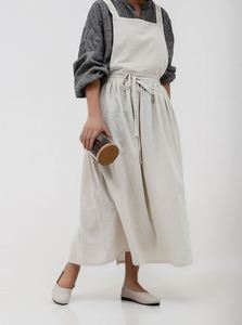 Wholesale Linen Baker Cooking Cotton Kitchen Japanese Chef Fabric Sleeveless <b>Apron</b> - Product Image 3