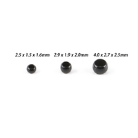 Kupfer Nano-Ringperlen für Haarverlängerungen 2,5mm 2,9mm 4,0mm