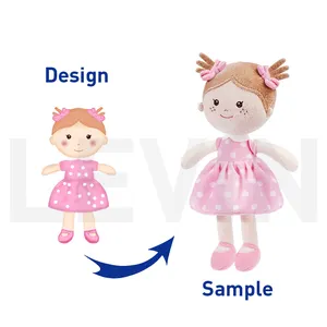 High Quality OEM Custom Soft Toys Doll Plushie Custom Stuffed Animal Plush Toy girl Doll