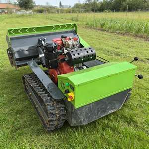 מכסחת דשא סינית איכותית המופעלת על בנזין - מכסחת דשא נשלטת מרחוק לגינה עם משלוח חינם - Product Image 1